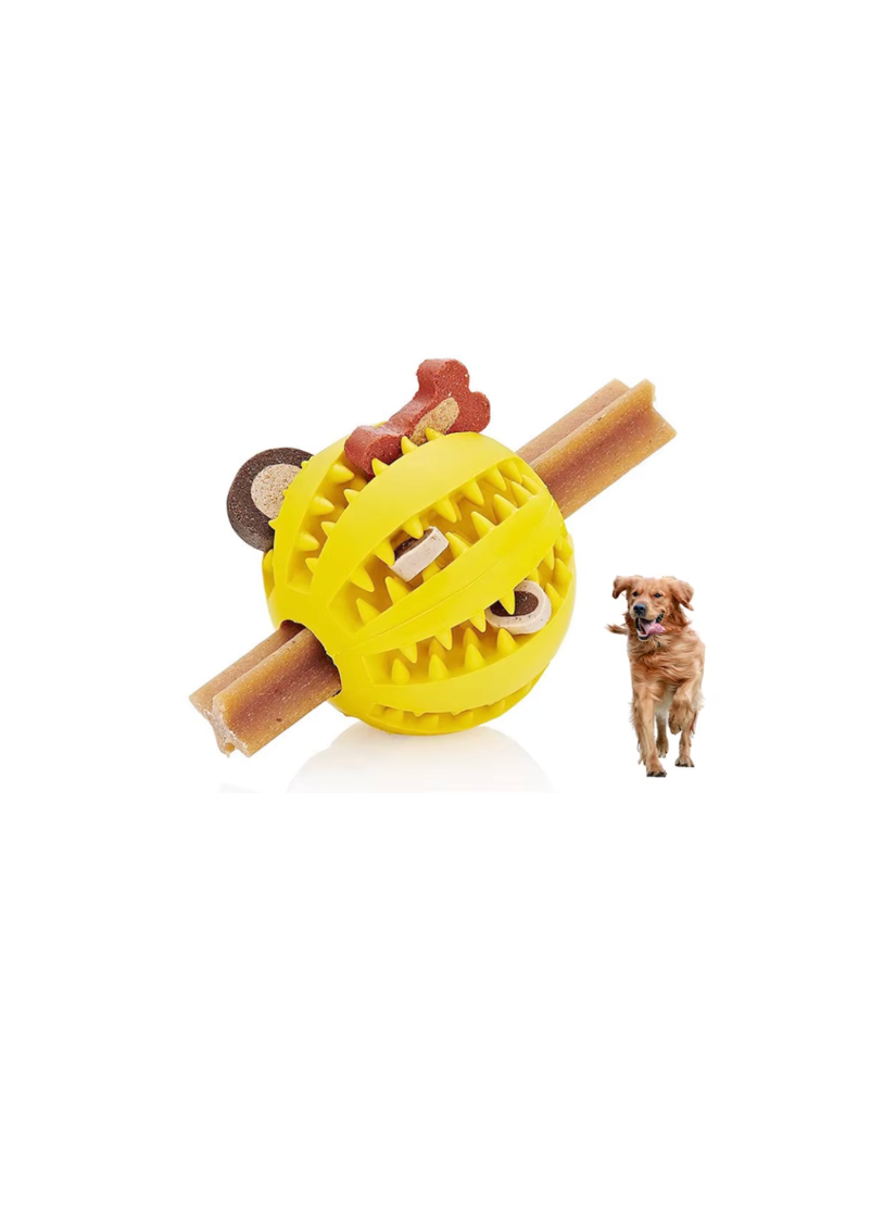Balle Interactive en Caoutchouc pour Chien
