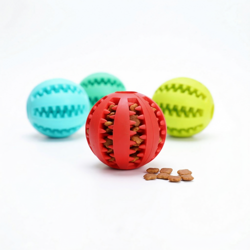 Balle Interactive en Caoutchouc pour Chien